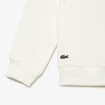 Lacoste Roland Garros Unisex Beyaz Sweatshirt
