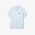 Men's Lacoste short sleeve linen shirt