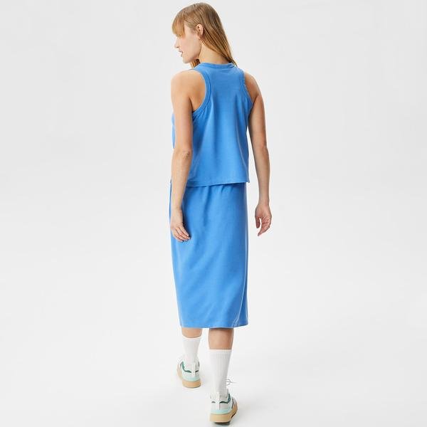 Lacoste сукня жіноча з V-вирізом
