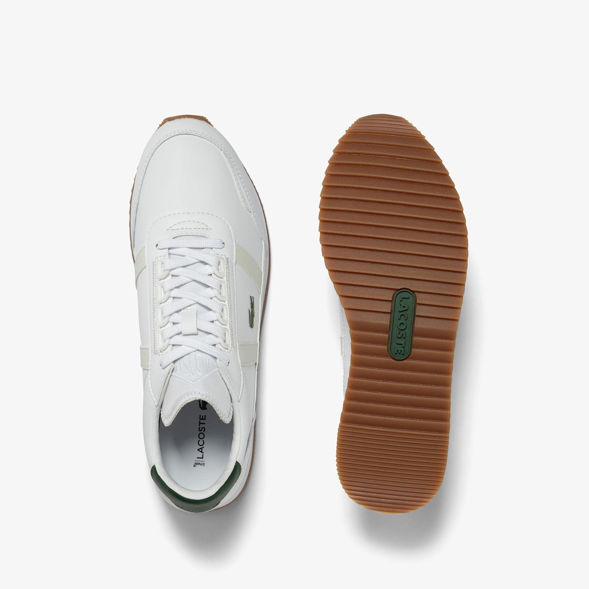 Lacoste Partner Retro Erkek Beyaz Sneaker. 4