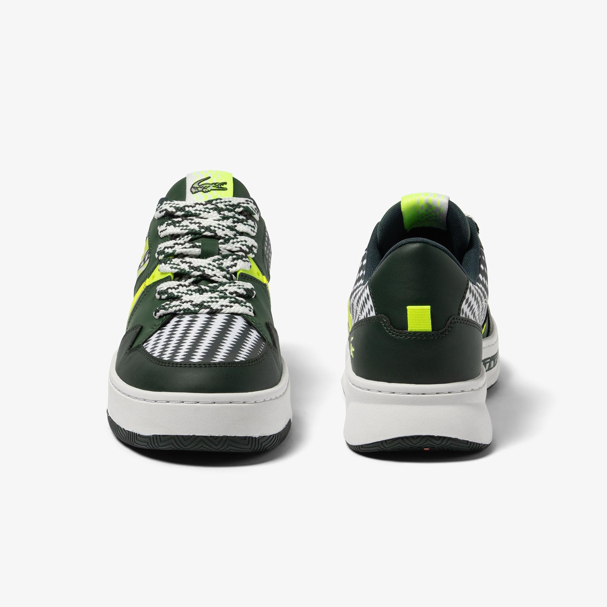 Lacoste L005 Erkek Yeşil Sneaker. 5
