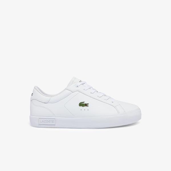 Lacoste Powercourt Çocuk Beyaz Sneaker