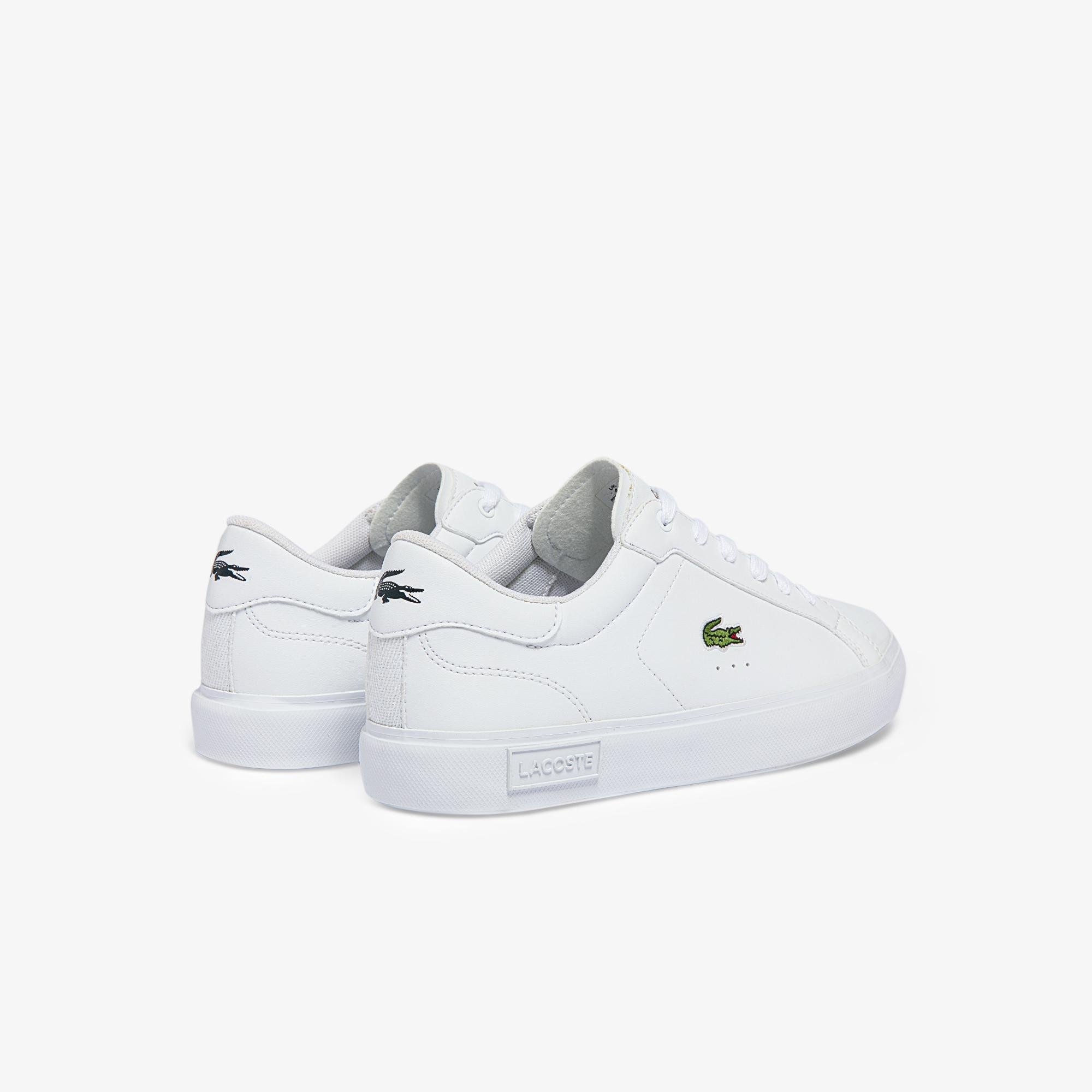 Lacoste Powercourt Çocuk Beyaz Sneaker. 3