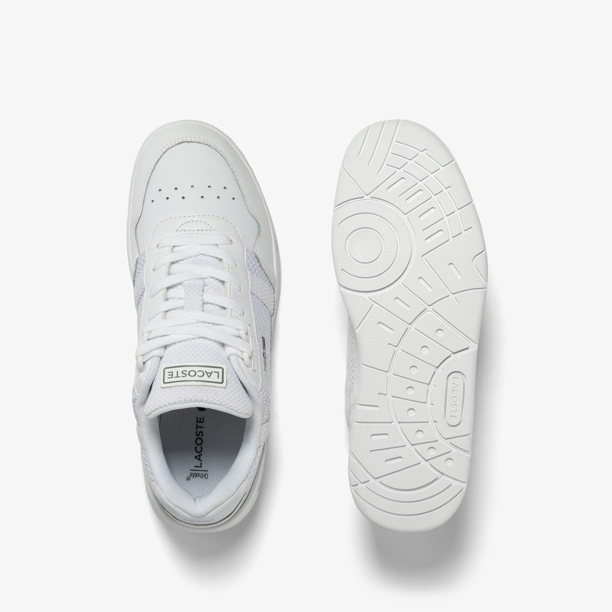 Lacoste T-Clip Piqué Kadın Beyaz Sneaker. 4