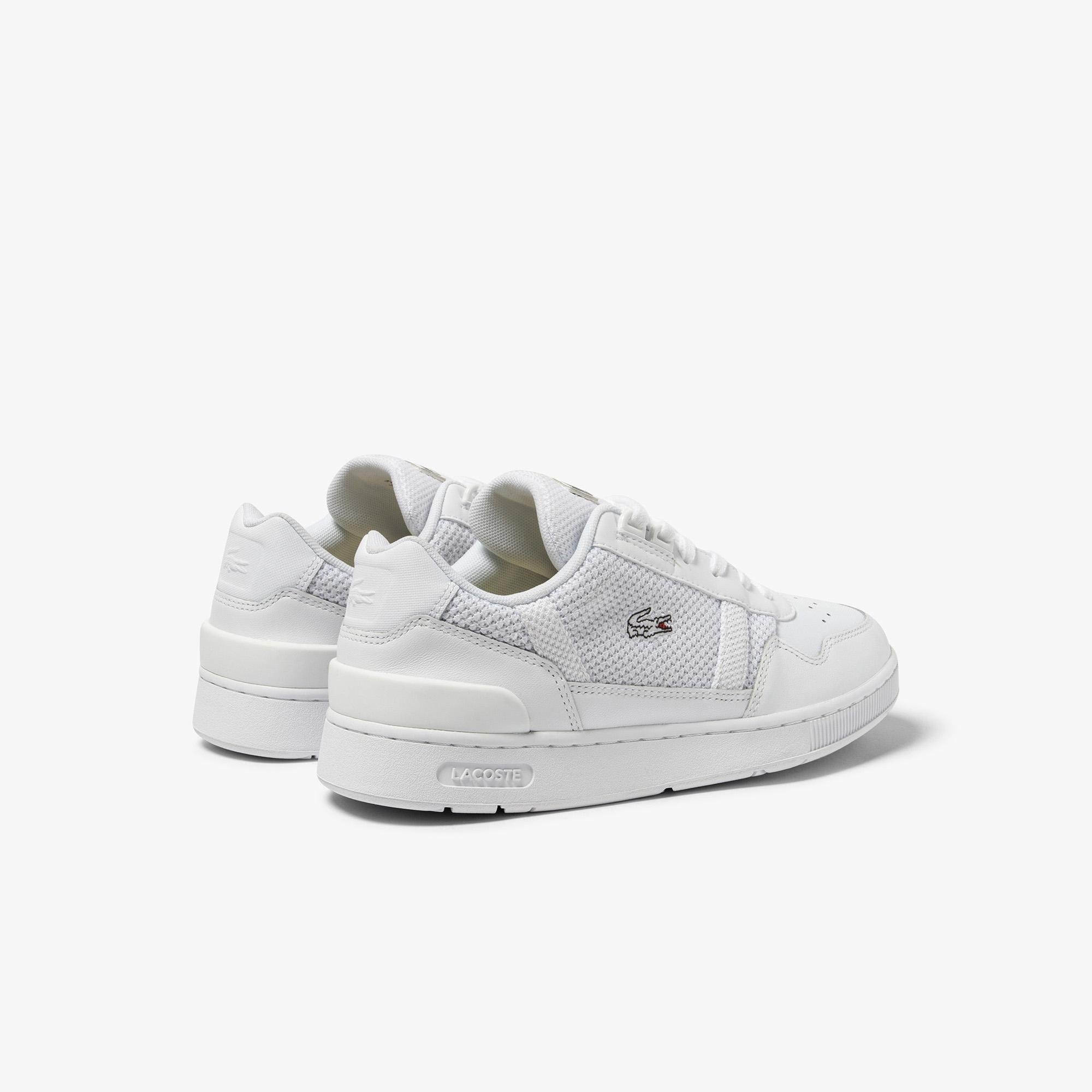 Lacoste T-Clip Piqué Kadın Beyaz Sneaker. 3