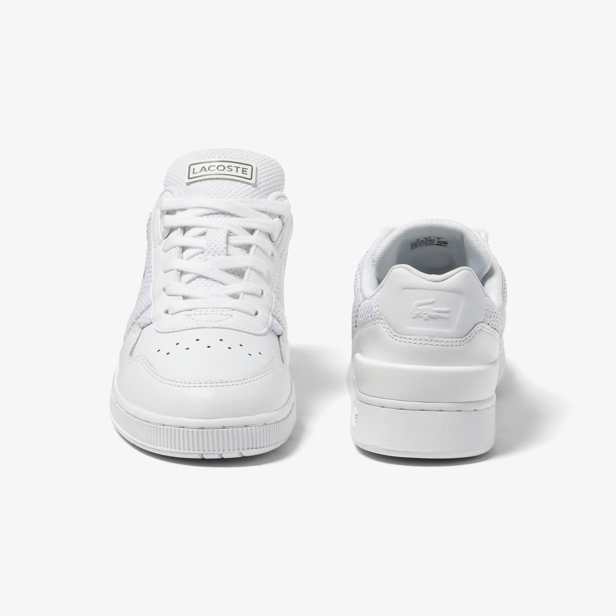 Lacoste T-Clip Piqué Kadın Beyaz Sneaker. 5