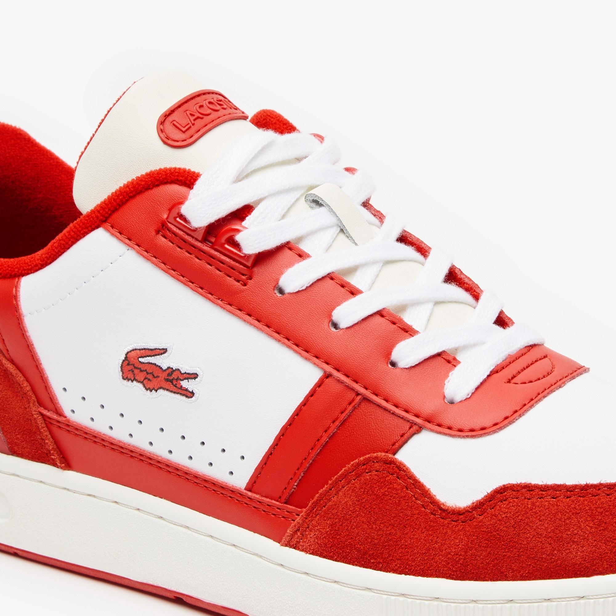 Lacoste T-Clip Erkek Kırmızı Sneaker. 6