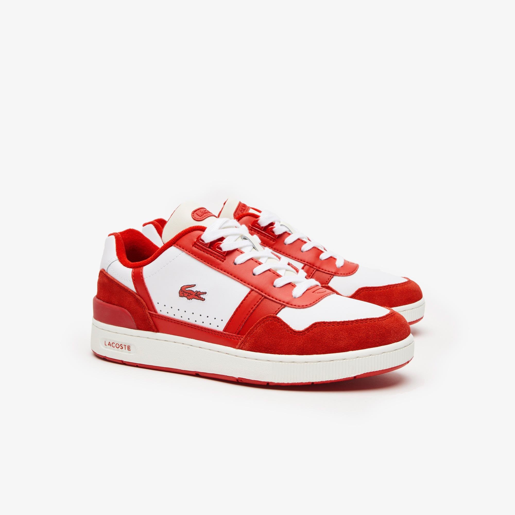 Lacoste T-Clip Erkek Kırmızı Sneaker. 2