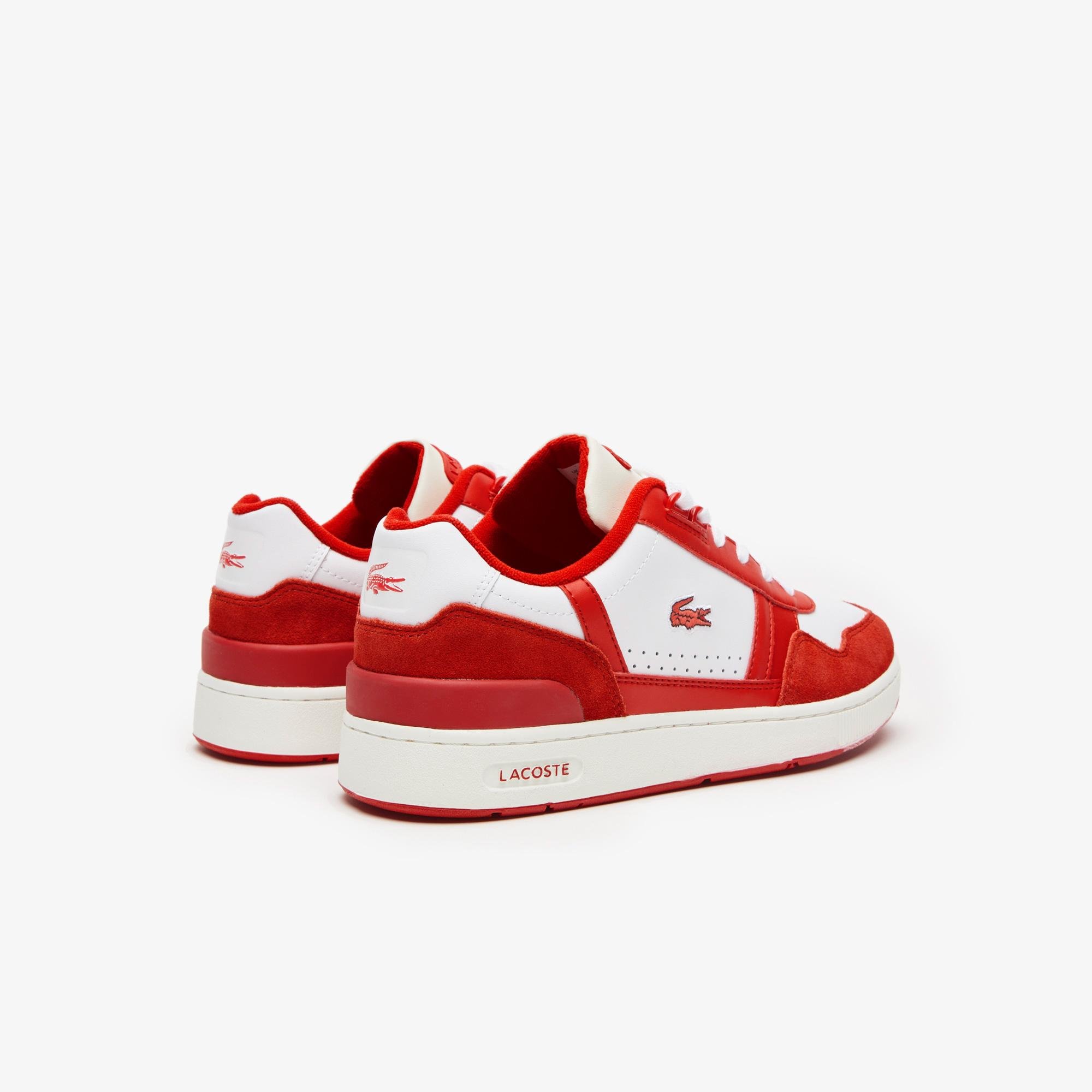 Lacoste T-Clip Erkek Kırmızı Sneaker. 3