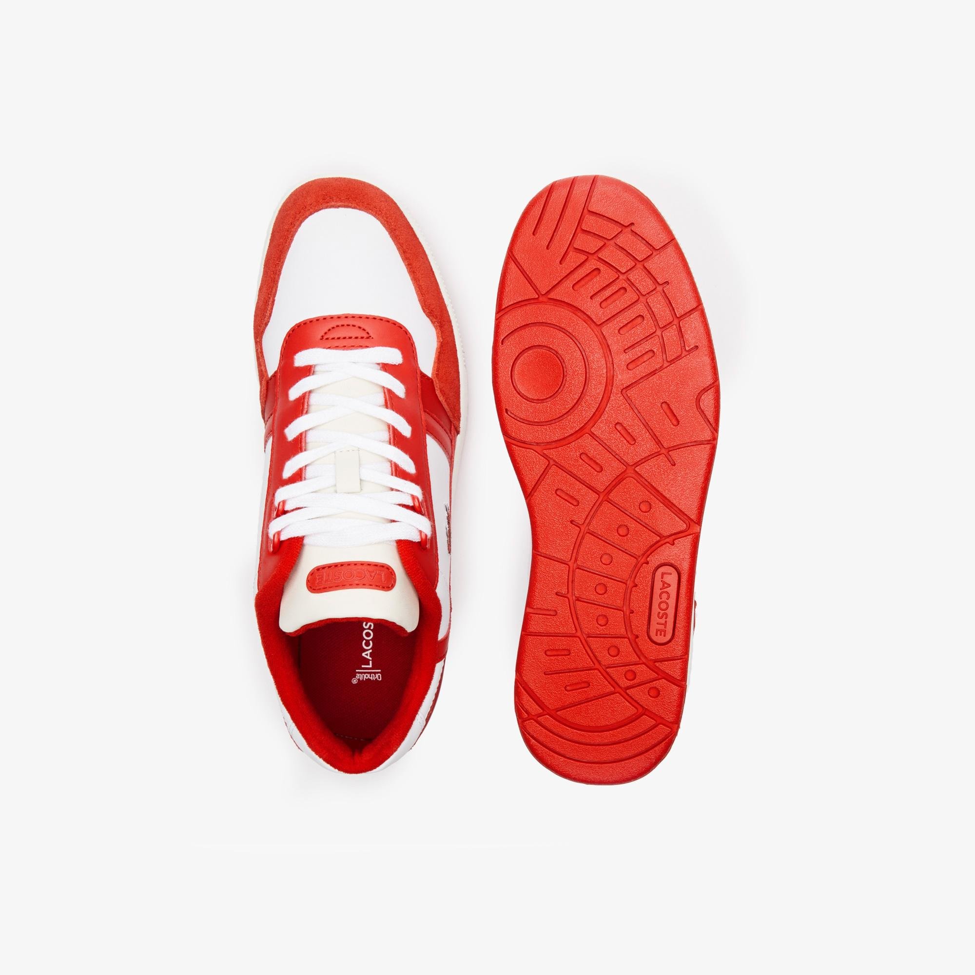 Lacoste T-Clip Erkek Kırmızı Sneaker. 4