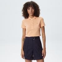 Lacoste damska koszulka polo z elastycznej piki bawełnianej Slim FitHEB