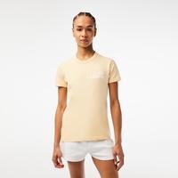 Lacoste damski T-shirt z dżerseju z bawełny organicznej Slim FitXB8