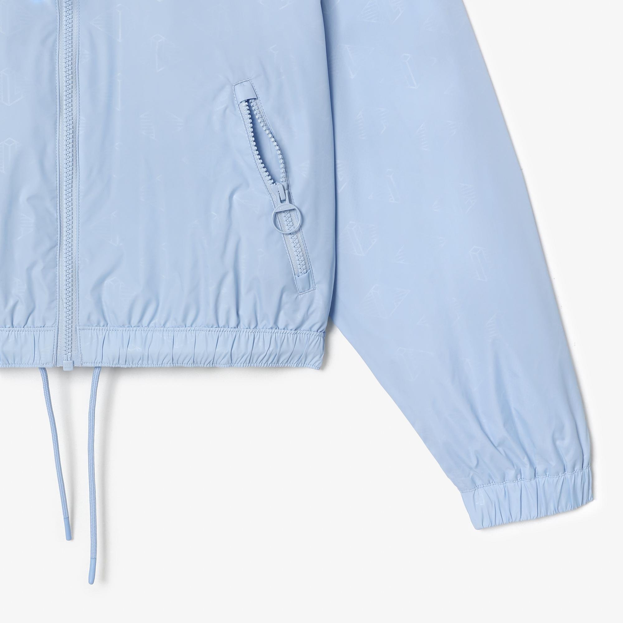 Lacoste női monogram lenyomatos melegítő dzseki