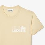 Lacoste női szűk szabású organikus pamut dzsörzé póló