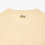 Lacoste dámské žerzejové tričko úzkého střihu z organické bavlny