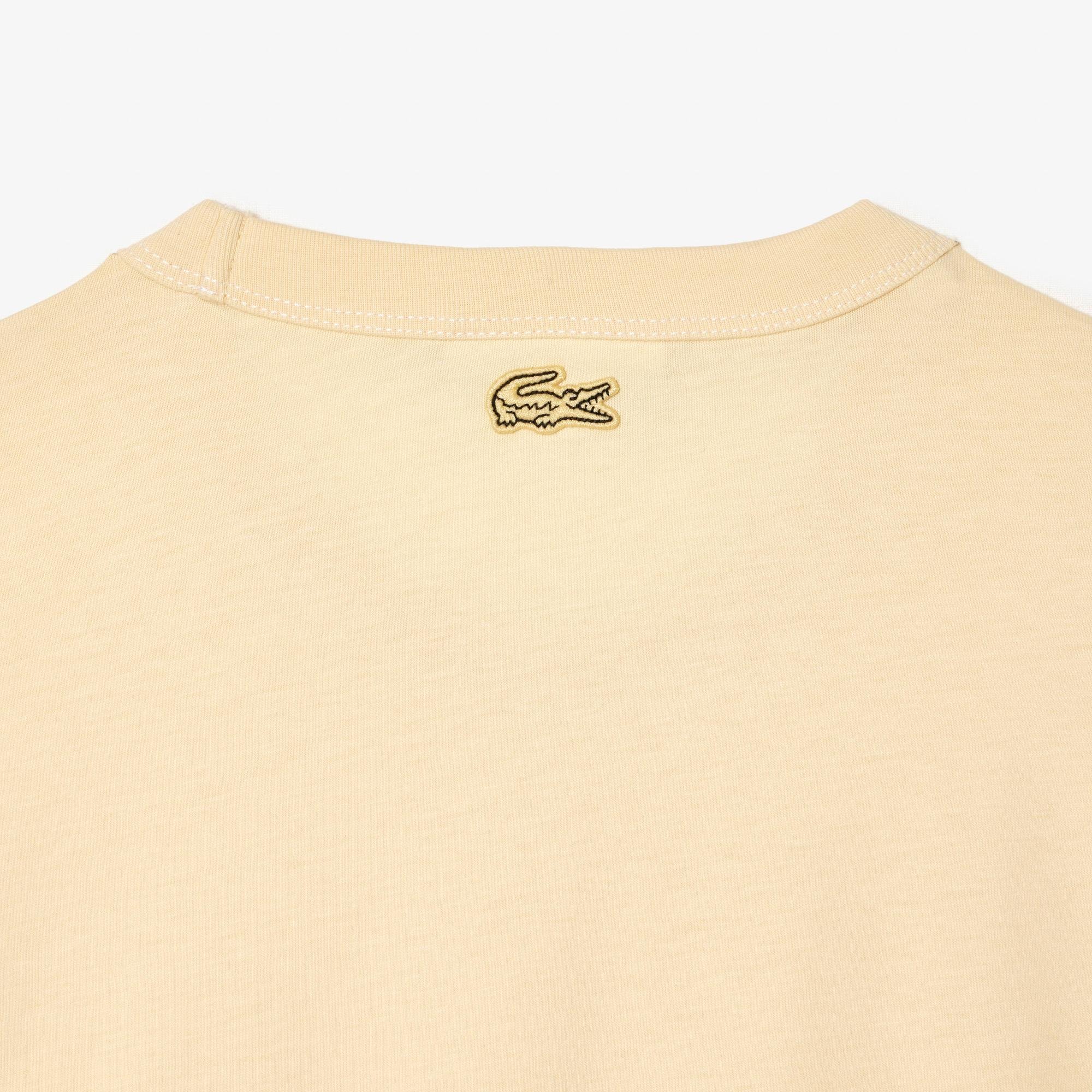 Lacoste damski T-shirt z dżerseju z bawełny organicznej Slim Fit
