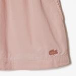 Lacoste dámské bavlněné popelínové šortky