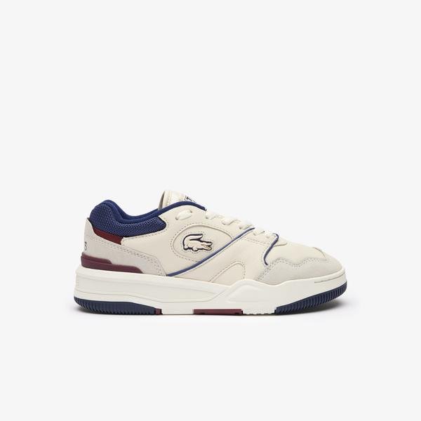 Lacoste Women’s Lineshot Mesh Collar Leather Trainers