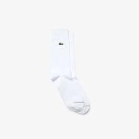 Lacoste Unisex Beyaz Çorap001