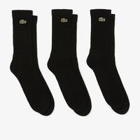 Lacoste Men's 3-Piece White Socks8VM