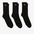 Lacoste Men's 3-piece black socks8VM