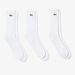 Lacoste Unisex SPORT High-Cut Socks Three-Pack