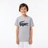 Lacoste Dziecięcy T-shirt tenisowy SPORT z dżerseju technicznego z dużym logo krokodylaMNC