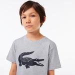 Lacoste gyermek SPORT tenisz technikai dzsörzé túlméretezett krokodil póló