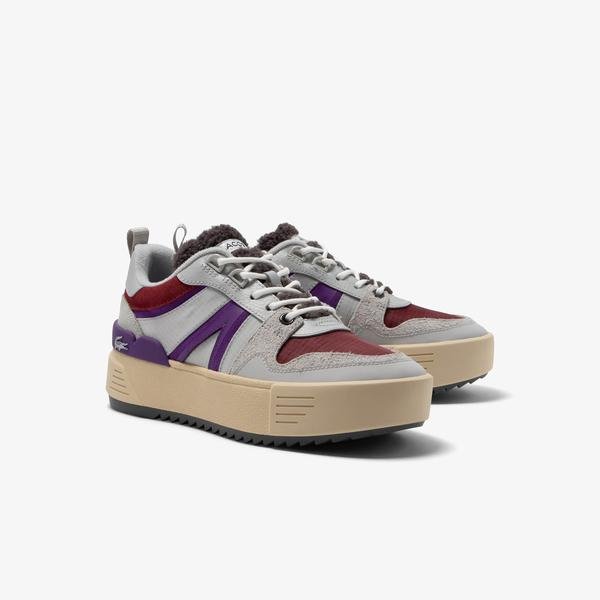 Lacoste Women's L002 Winter Leather Outdoor Trainers