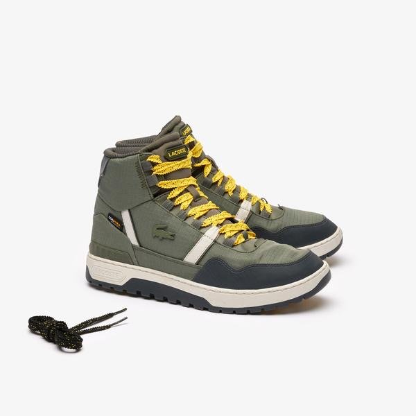 Lacoste Men’s T-Clip Winter Textile SneakerBoots