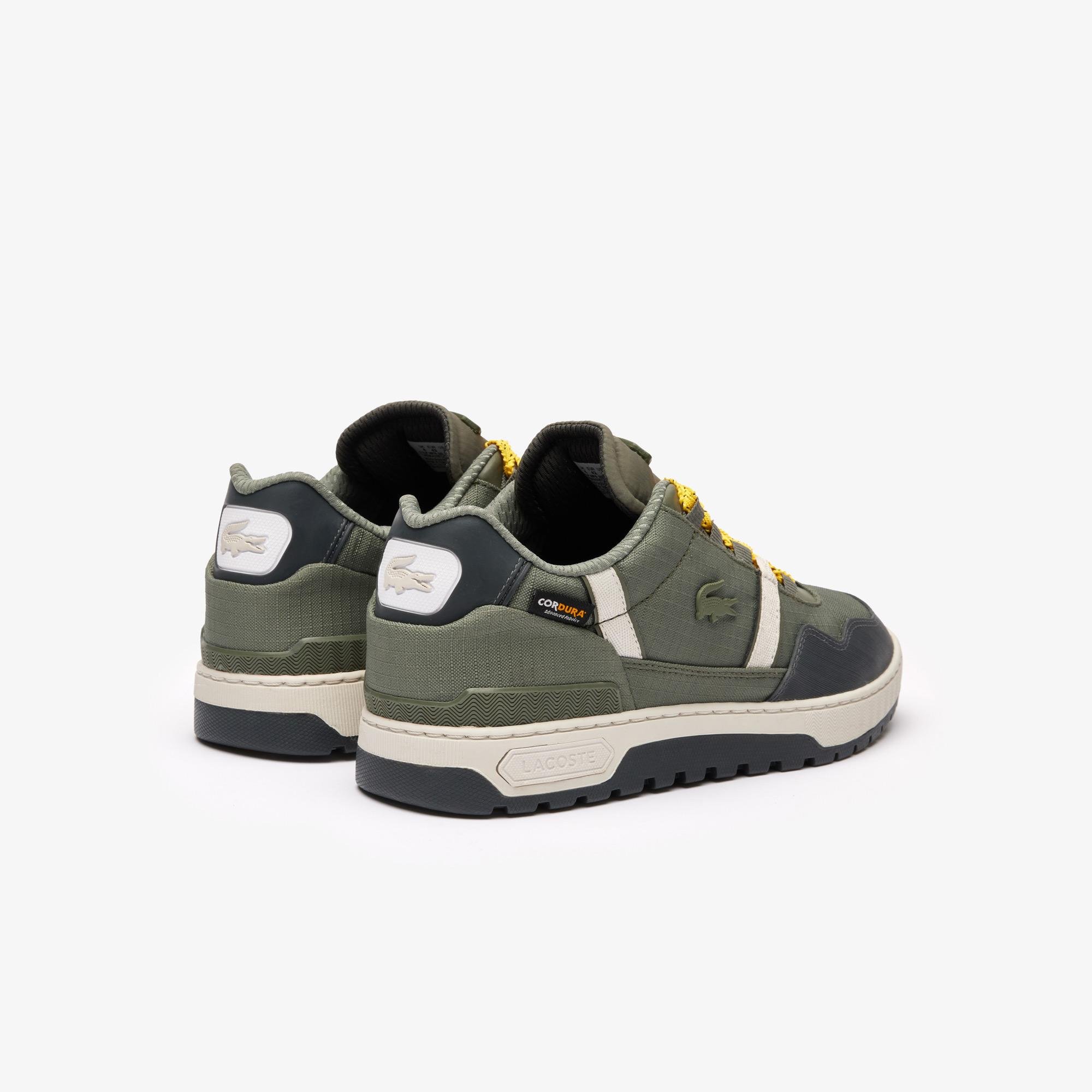 Lacoste Men's  T-Clip Winter Textile and Leather Outdoor Shoes