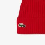 Lacoste Unisex Speckled Wool Beanie