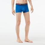 Lacoste Pack Of 3 Iconic Trunks With Three-Tone Waistband