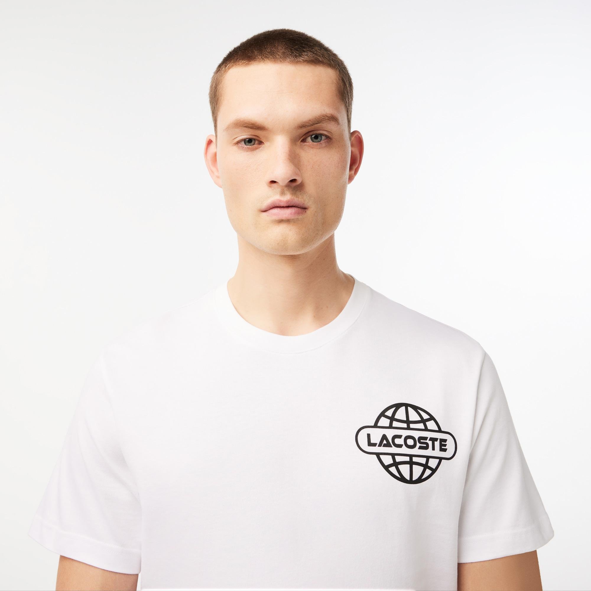 Lacoste Printed Heavy Cotton Jersey T-shirt TH5644 | lacoste.pl ...