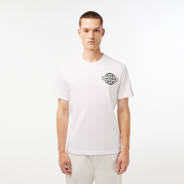 Lacoste Printed Heavy Cotton Jersey T-shirt