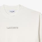 Lacoste tričko voľného strihu z bavlneného džerseja 