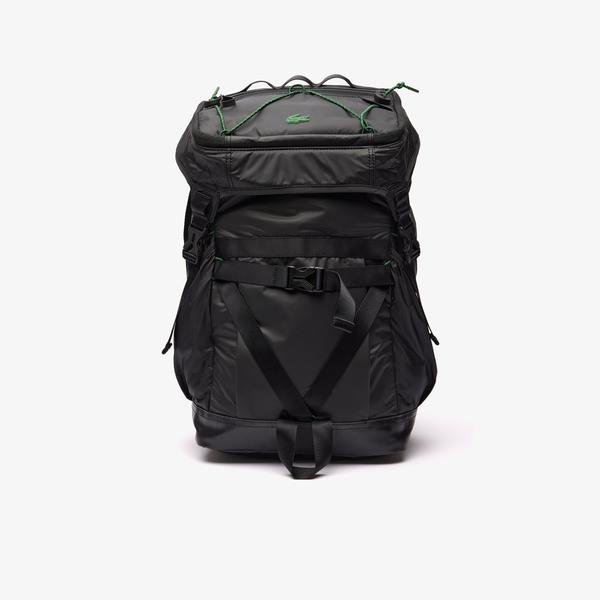 Lacoste Coated Canvas Backpack