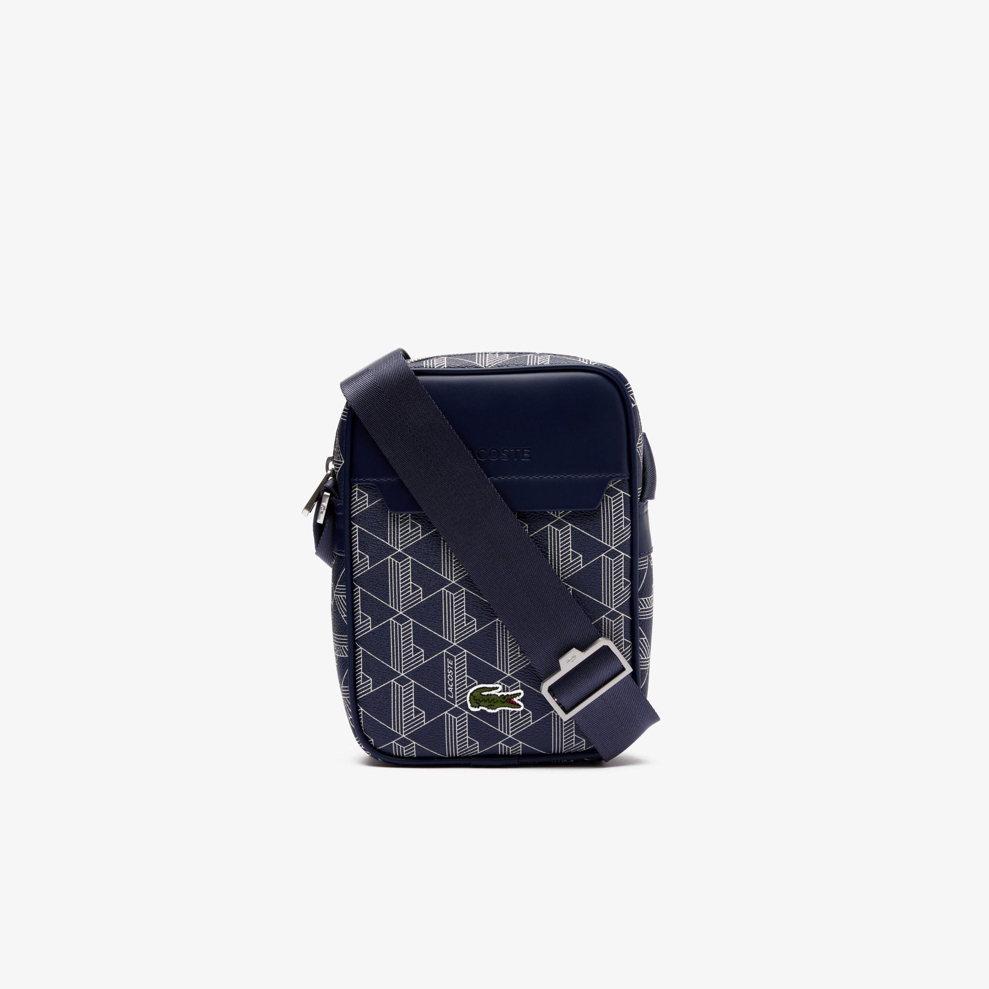 Lacoste Men's The Blend Keychain Feature Shoulder Bag