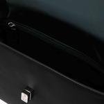 Lacoste Women's Piqué-Effect Canvas Flap Close Bag