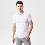 Lacoste Men's Crew Neck Cotton T-Shirt 3-Pack