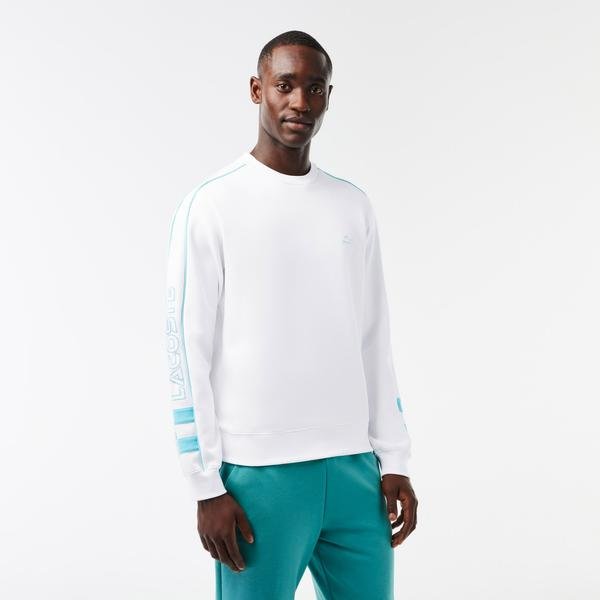 Lacoste Embroidered Double Sided Cotton Sweatshirt 