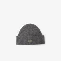 Lacoste Unisex Ribbed Wool BeanieYRD