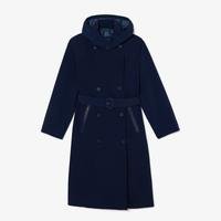 Lacoste Women's  Two-Ply Piqué Oversized Trench Coat166