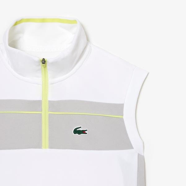 Lacoste Contrast Ripstop Piqué Tennis Polo Shirt