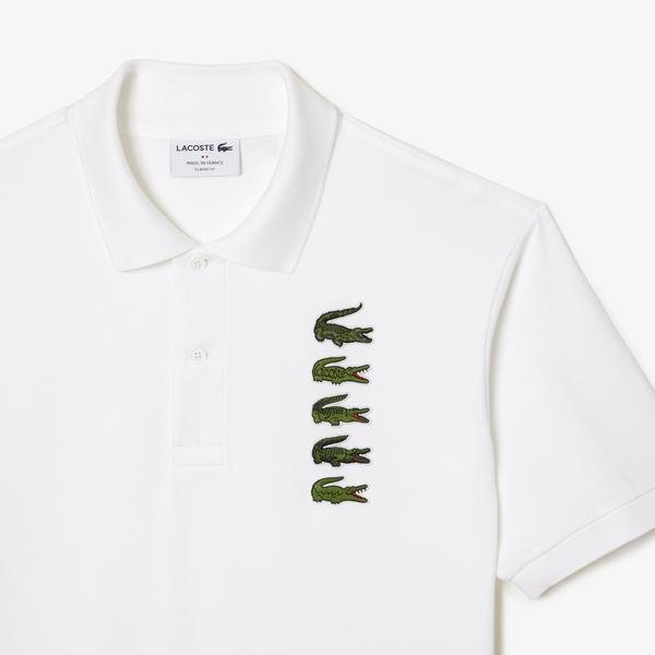 Lacoste Croc Badge Piqué Polo Shirt