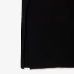 Lacoste hosszú, varrat nélküli kötött bordás pólóruha