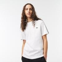 Lacoste Men’s  Regular Fit Logo Stripe T-shirt001