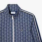 Lacoste Paris Jacquard Monogram Zipped Sweatshirt