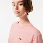Lacoste női kerek nyakú prémium minőségű pamut póló