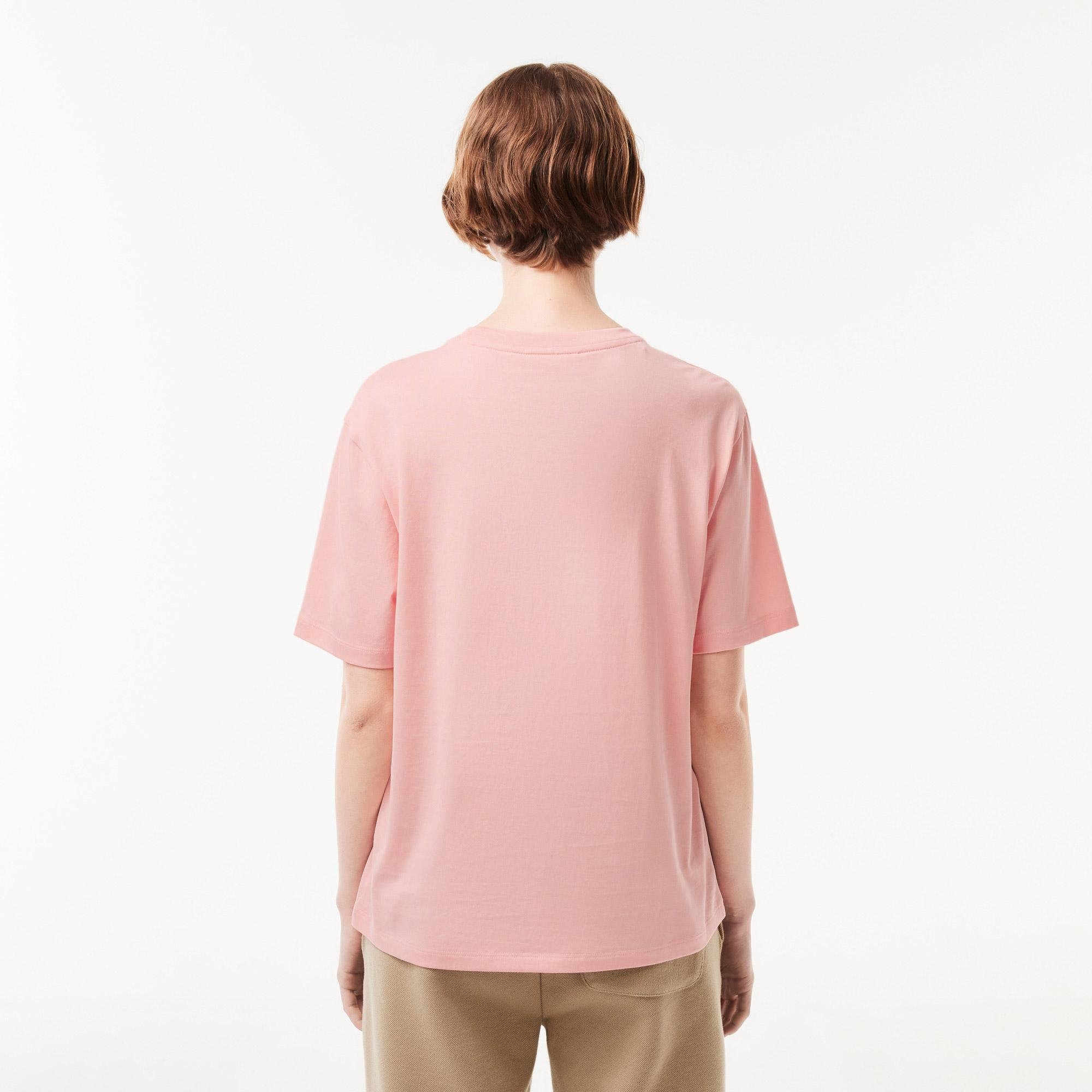 Lacoste Women’s Crew Neck Premium Cotton T-shirt